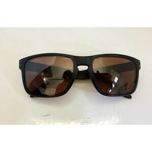 Oakley Sunglasses Holbrook OO9102-D755 Matte Black with Prizm Tungsten Polarized